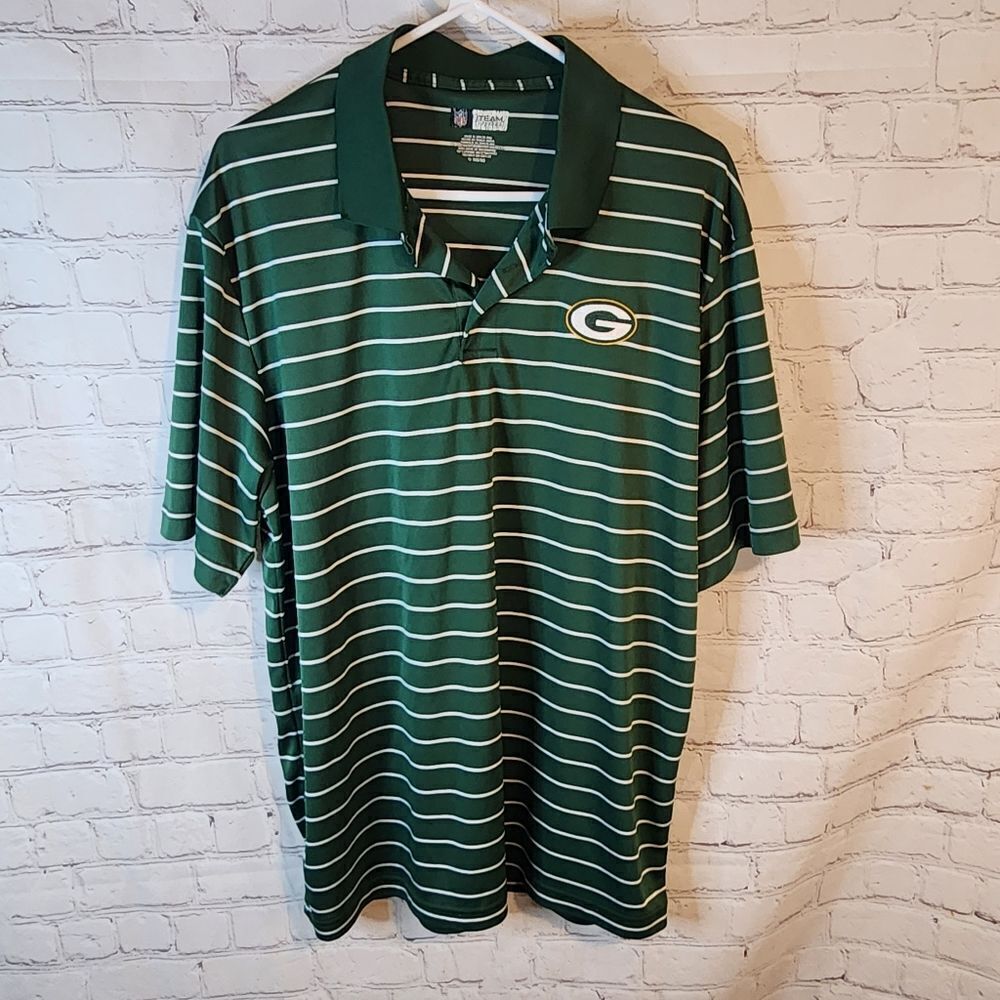 Men's NFL "Green Bay Packers" polo shirt, size XL